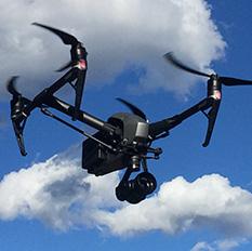 Riprese e foto aeree con drone